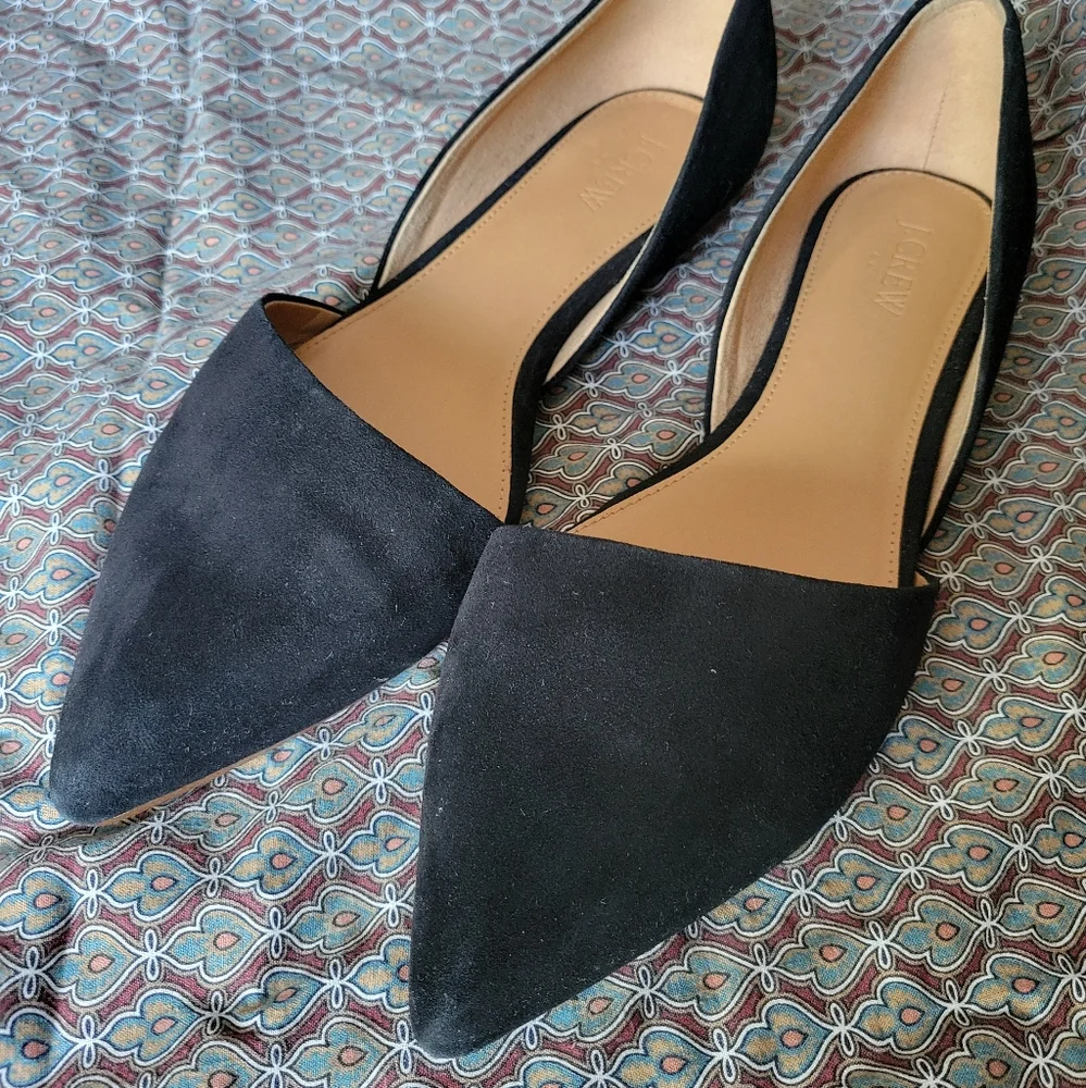 J.Crew Factory D'orsay Flats - Picture 2 of 3